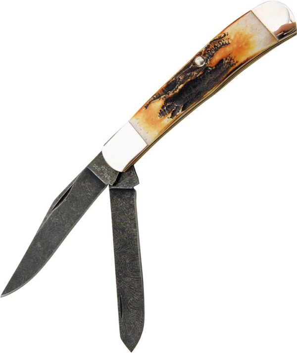 Navaja Bear & Son Trapper Stag 554