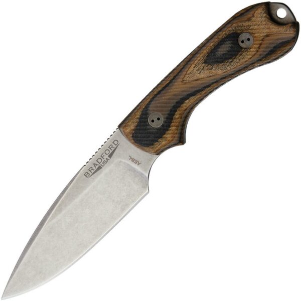 Cuchillo Bradford Knives Guardian 3 G-Wood 3FE-115-N690