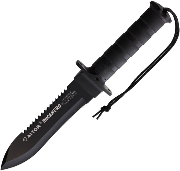 Cuchillo Aitor Bucanero Fixed Blade Blk/Blk 16201B