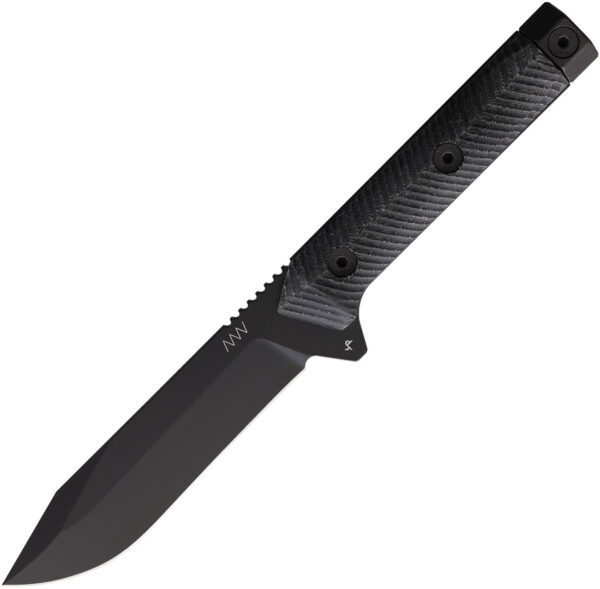 Cuchillo Acta Non Verba Knives M73 Kontos Fixed Blade Black ANVM73-002