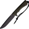 Cuchillo Acta Non Verba Knives P300 Fixed Blade Blk/OD ANVP300-055