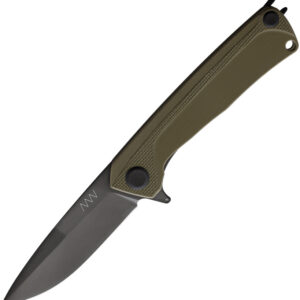 Navaja Acta Non Verba Knives Z100 Linerlock Olive DLC ANVZ100-024