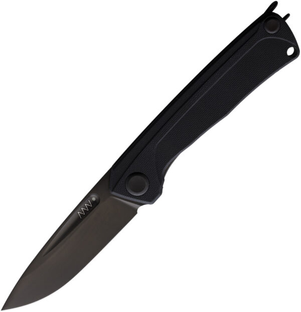 Navaja Acta Non Verba Knives Z200 Linerlock Black DLC ANVZ200-018