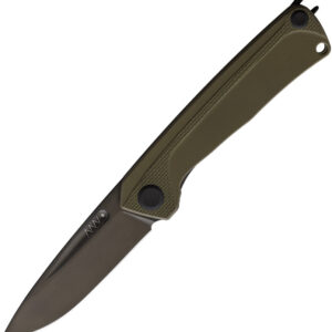 Navaja Acta Non Verba Knives Z200 Linerlock Olive DLC ANVZ200-021