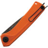 Navaja Acta Non Verba Knives Z200 Linerlock Orange DLC ANVZ200-023