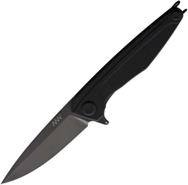 Navaja Acta Non Verba Knives Z300 Linerlock  Black DLC ANVZ300-018