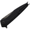 Navaja Acta Non Verba Knives Z300 Linerlock  Black DLC ANVZ300-018