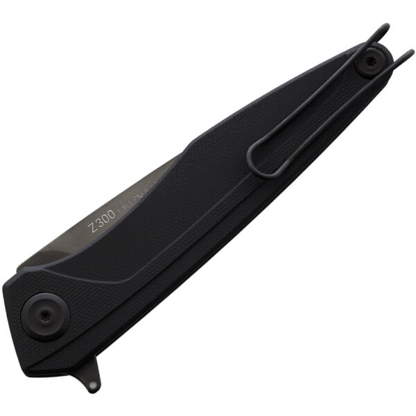 Navaja Acta Non Verba Knives Z300 Linerlock  Black DLC ANVZ300-018