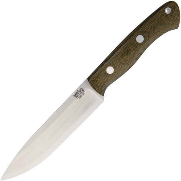 Cuchillo Bark River Aurora II Green Cnvas 06 225MGC
