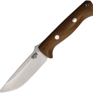 BA111MNC-1.jpg Cuchillo Bark River Bravo 1 Natural Canvas Micarta 07-111MNC