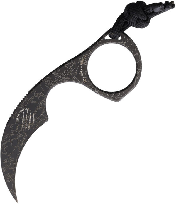 Cuchillo Bastinelli Creations Diagnostic Karambit Skull DIAGNOSTIC PVD SKULLS ENGRAVIN