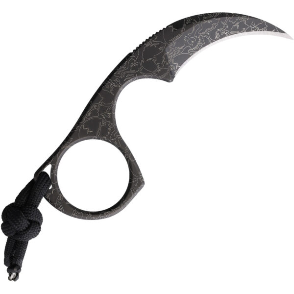 Cuchillo Bastinelli Creations Diagnostic Karambit Skull DIAGNOSTIC PVD SKULLS ENGRAVIN