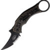 Navaja Bastinelli Creations Mako Linerlock Serrated Bronze BC-MAKFOSBZ