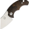 Navaja Bastinelli Creations BB Drago Folder Ziricote Wood FX-519 ZT