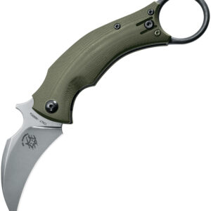 Navaja Bastinelli Creations Black Bird Linerlock OD Green FX-591 ODSW