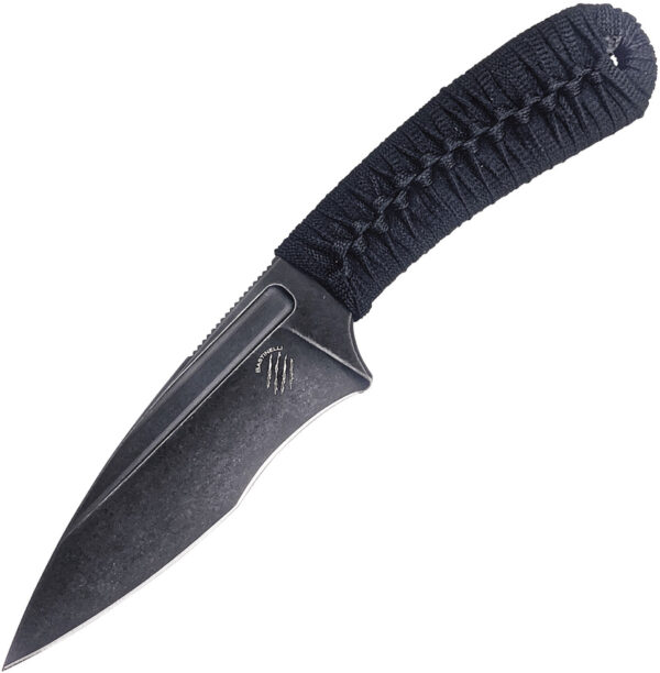 Cuchillo Bastinelli Creations SIN Fixed Blade Wrapped SIN + BLACK COBRA WRAP