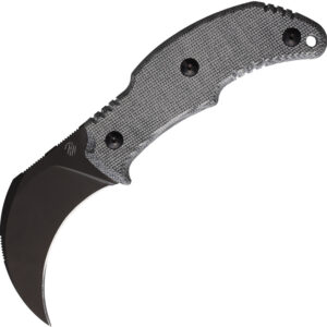 Cuchillo Bastinelli Creations The Primal Fixed Blade Black BC-40 PVD