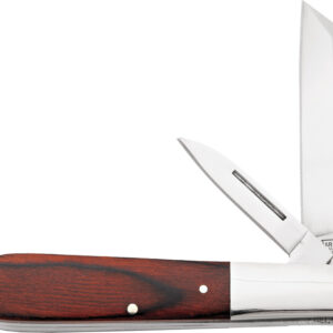 BC2280R-1.jpg Navaja Bear & Son 4"" Rosewood Lg Sheepfoot 2-Bl 2280R