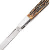 Navaja Bear & Son 4"" Genuine India Stag Bone™ L 5280