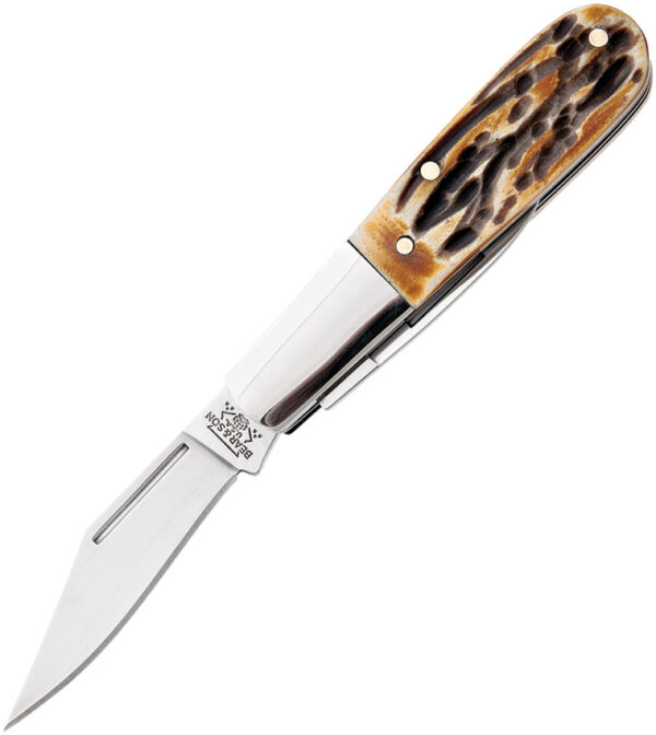 Navaja Bear & Son 3"" Genuine India Stag Bone™ B 5281.5