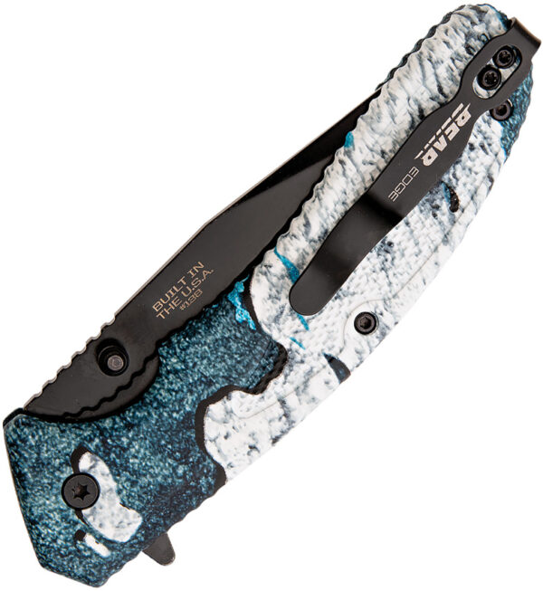 Navaja Bear & Son Brisk Linerlock A/O Timber Rft 61138