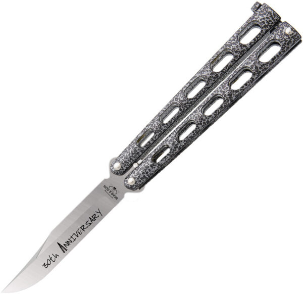 Navaja Bear & Son Annv Silver Vein Butterfly ANN114