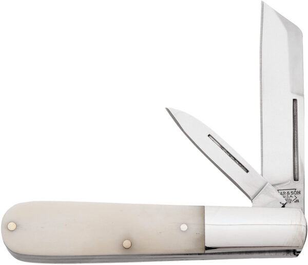 Navaja Bear & Son 3"" White Smooth Bone Baby Bar WSB280