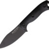 Cuchillo Becker Nessmuk Fixed Blade Black BK19BK