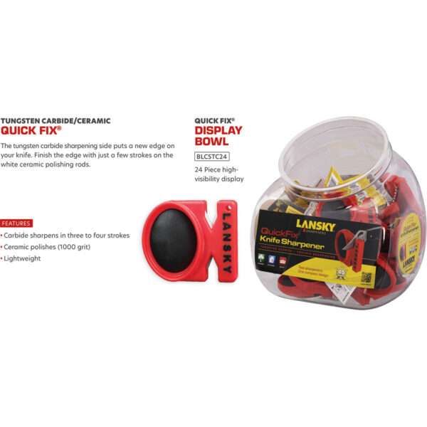 Afilador Lansky BLCSTC24 Quick Fix Bowl (LS098 BLCSTC24