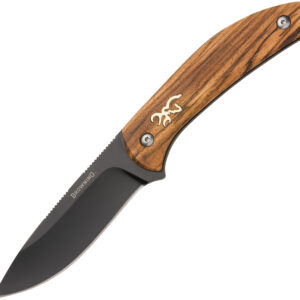 Cuchillo Browning Fixed Blade Zebra Wood 3220491