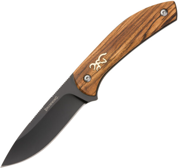 Cuchillo Browning Fixed Blade Zebra Wood 3220491