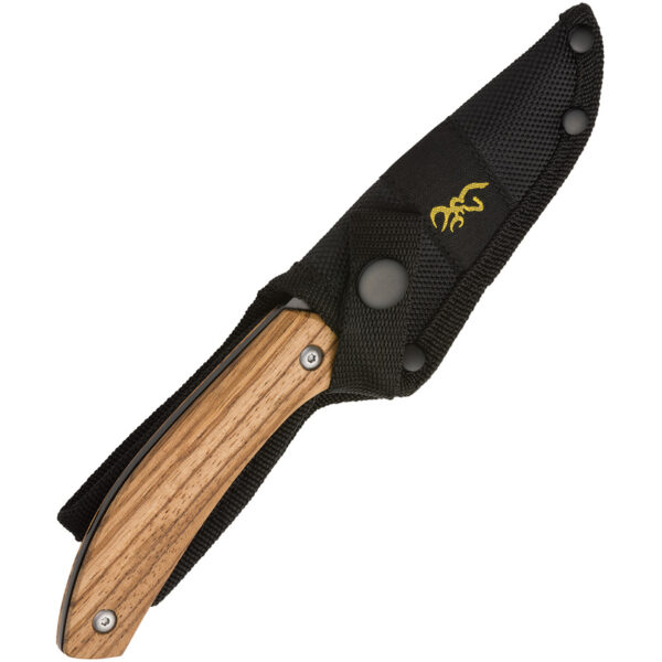 Cuchillo Browning Fixed Blade Zebra Wood 3220491