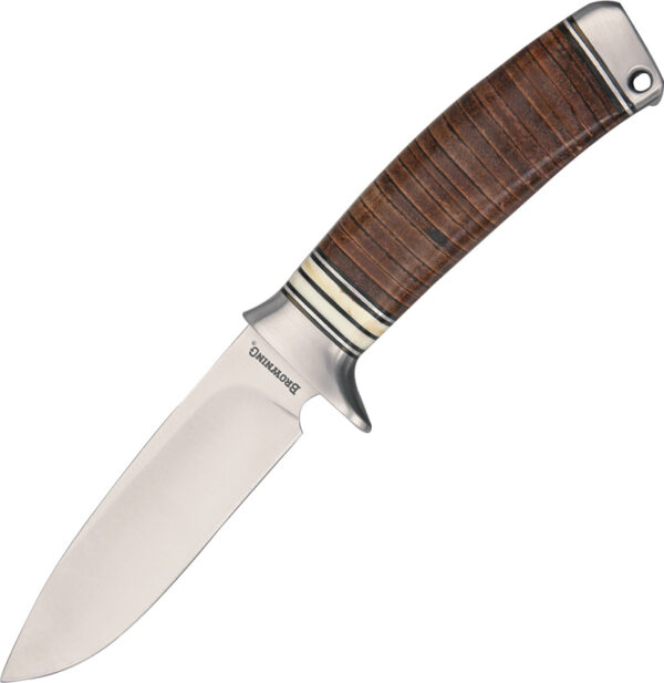 Cuchillo Browning Stacked Leather Fixed Blade 322814