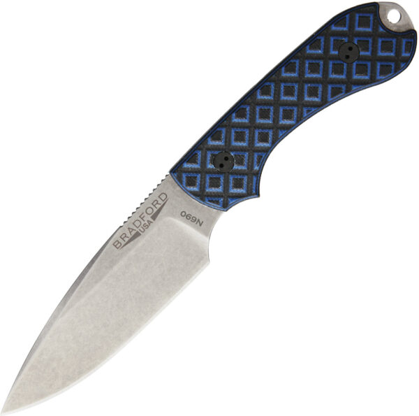 Cuchillo Bradford Knives Guardian 3 EDC Black/Blue 3FE-013-N690