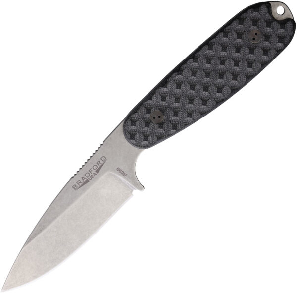 Cuchillo Bradford Knives Guardian 3.5 Sabre Black 3.5S-001-N690