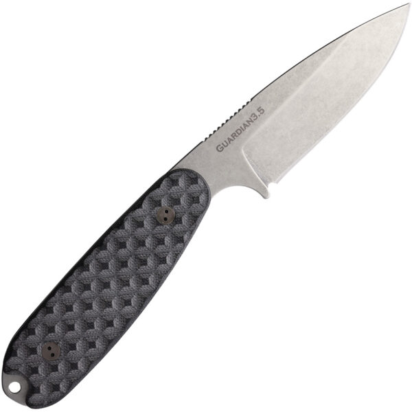 Cuchillo Bradford Knives Guardian 3.5 Sabre Black 3.5S-001-N690