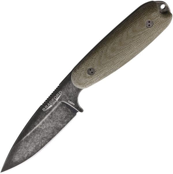 Cuchillo Bradford Knives Guardian 3.5 OD Green 3.5S-102N-N690