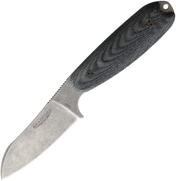 Cuchillo Bradford Knives Guardian 3.5 Sheepsfoot Black 3.5SF-101-N690