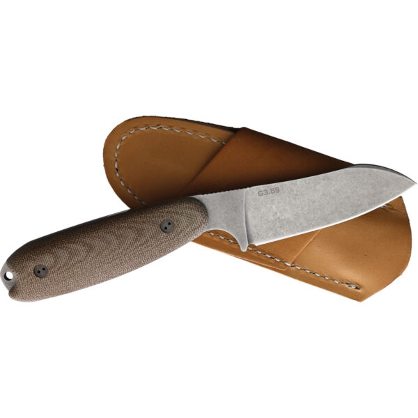 Cuchillo Bradford Knives Guardian 3.5 Sheepsfoot Nat 3.5SF-104-N690
