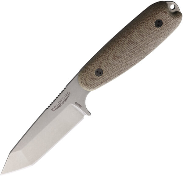 Cuchillo Bradford Knives Guardian 3.5 Tanto Natural 3.5T-104-N690