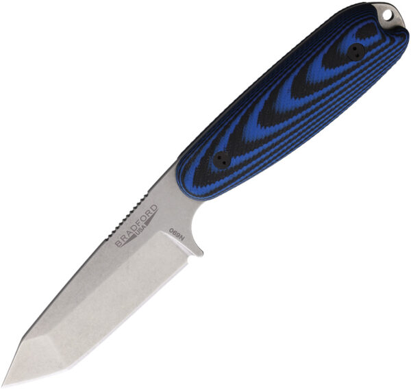 Cuchillo Bradford Knives Guardian 3.5 Tanto Blk/Blue 35T113N690