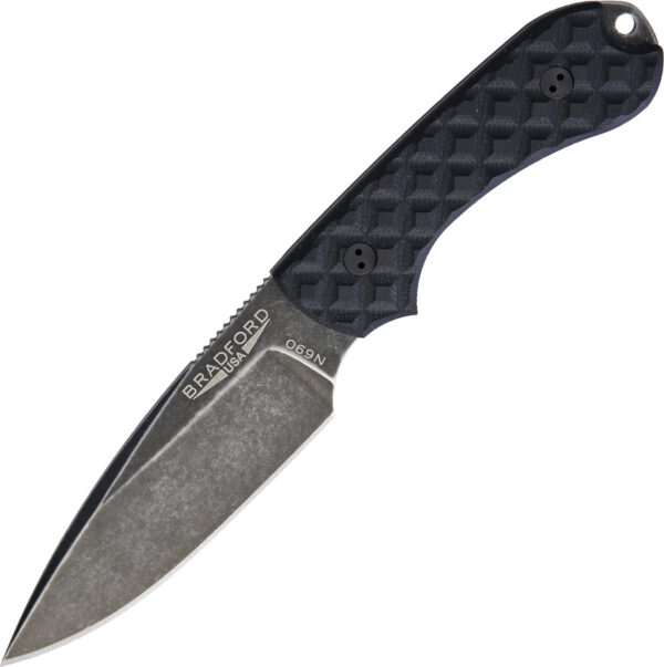 Cuchillo Bradford Knives Guardian 3 Nimbus Black 3FE-001N-N690