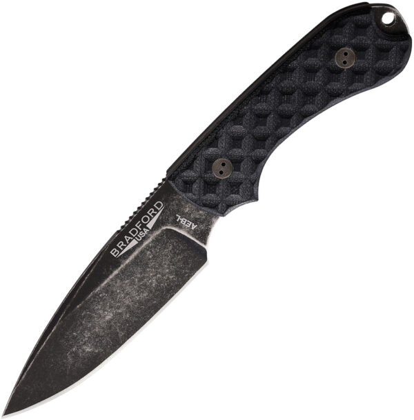 Cuchillo Bradford Knives Guardian 3 Textured Black 3FE-001N- AEBL
