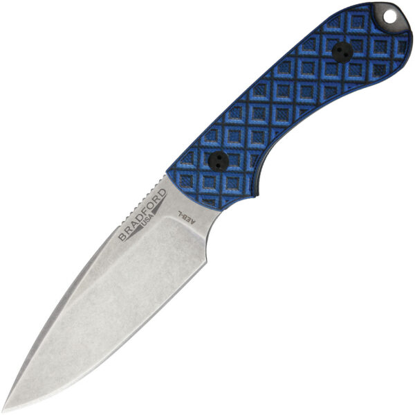 Cuchillo Bradford Knives Guardian 3 Black/Blue 3FE-013-AEBL