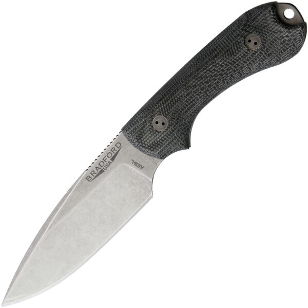 Cuchillo Bradford Knives Guardian 3 Black 3FE-101-AEBL