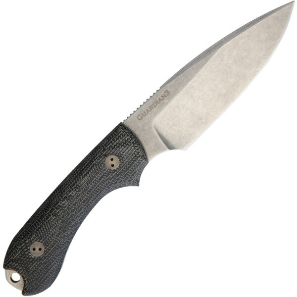 Cuchillo Bradford Knives Guardian 3 Black 3FE-101-AEBL