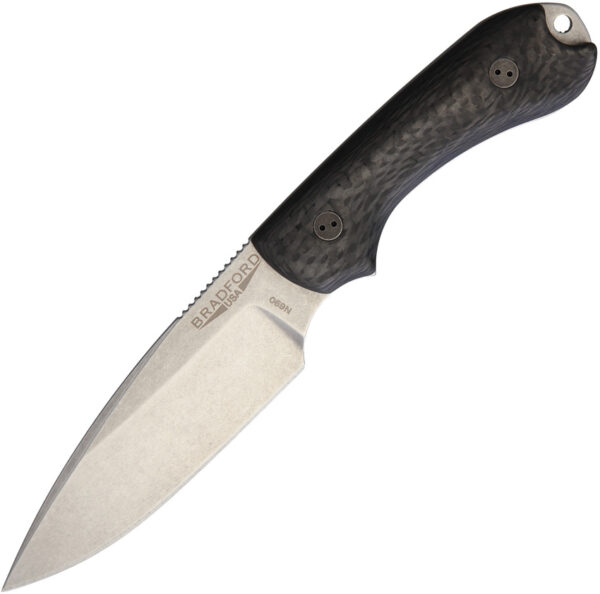 Cuchillo Bradford Knives Guardian 3 3D Carbon Fiber 3FE-114-N690
