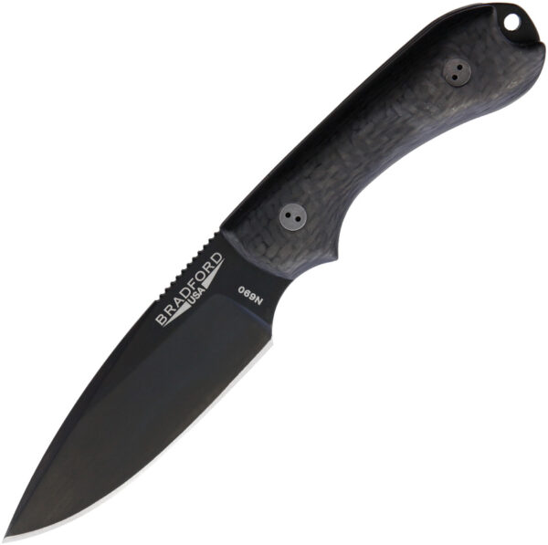 Cuchillo Bradford Knives Guardian 3 DLC 3D Carbon Fiber 3FE-116B-N690