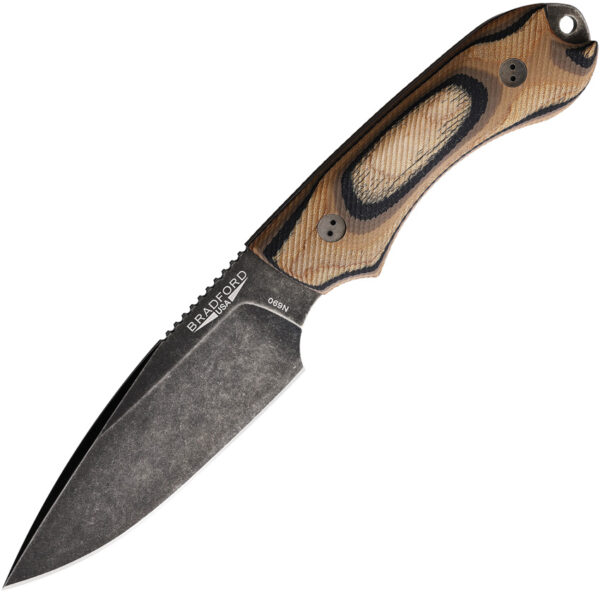 Cuchillo Bradford Knives Guardian 4 Nimbus 3D G-Wood 4FE-115N-N690