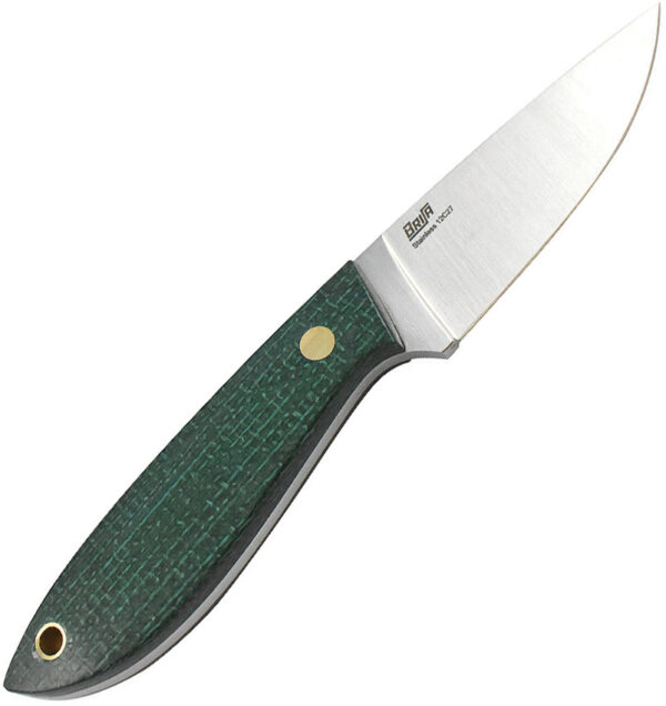 Cuchillo BRISA Bobtail 80 Green Micarta 034-9958-1550